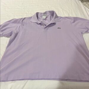 Lacoste Men's Lavender Polo Shirt